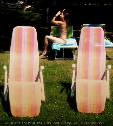 Zwischen den Liegen...