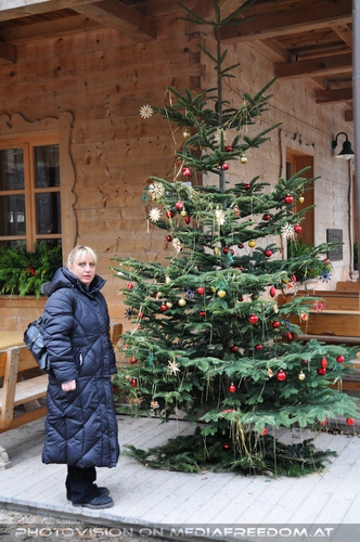 Weihnachtsbaum beim Tirolerhof