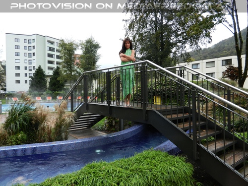 Br�cke �ber den Thermenstrom