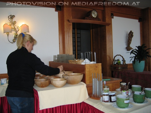 Das Fr�hst�cksbuffet: Gabriele P.