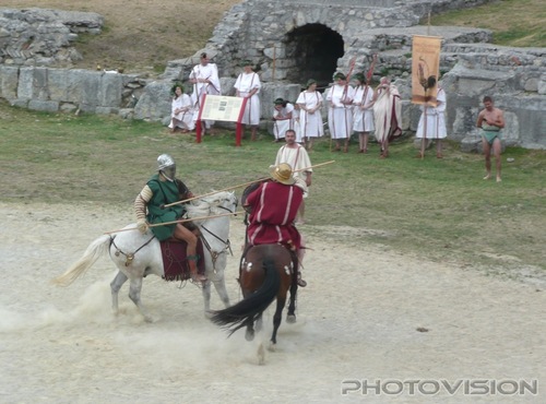 Gladiatorenkampf zu Ross