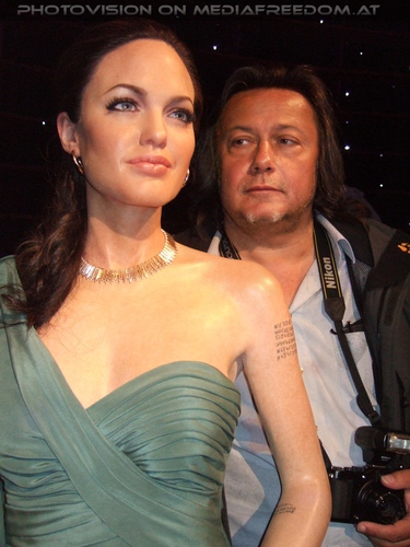 Mit Angelina Jolie