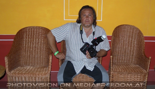 Im R�merbau: Charly Swoboda