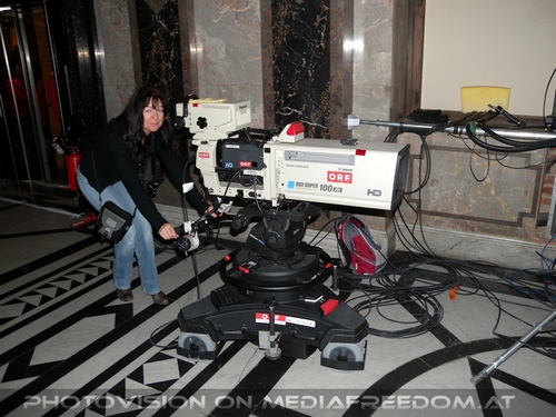 Dreharbeiten Neujahrskonzert 04