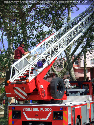 Feuerwehr Einsatz nach Tornado