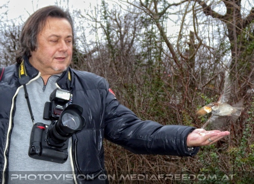 V�gel f�ttern 03: Charly Swoboda