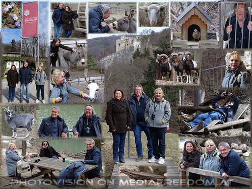 Im Einklang mit der Natur: Gabriele P., Charly Swoboda, Brigitte Egretzberger, Gerhard E.