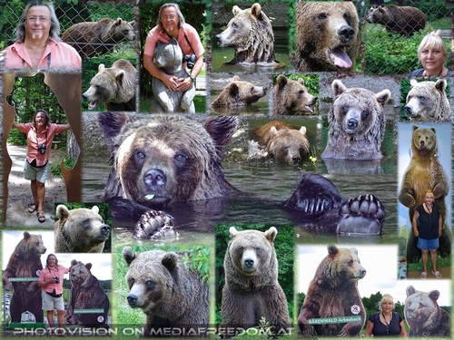 B�ren hautnah erleben: Gabriele P., Charly Swoboda