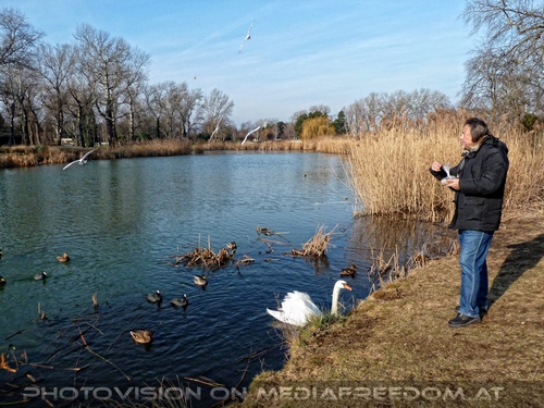 Nahrung spenden: Charly Swoboda