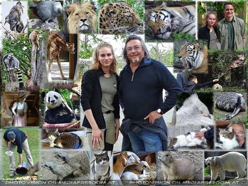 Bestens gepflegt, versorgt und beh�tet: Leena W., Charly Swoboda