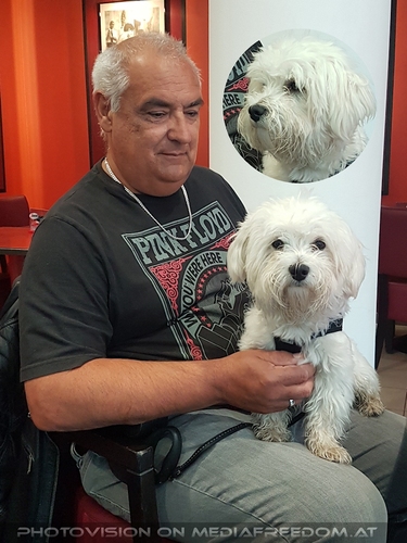 Tierischer Besuch: Wolfgang Steffan