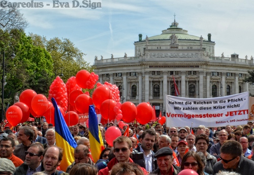 Mai - Kundgebung Bild 08