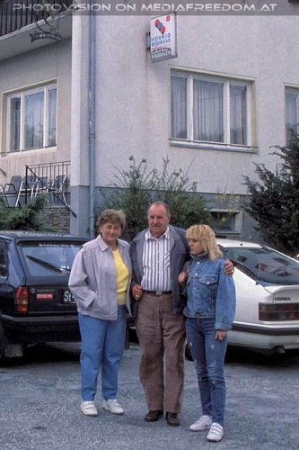 Urlaubsbesuch 01: Gertrude Swoboda,Karl Swoboda,Gabriele P.