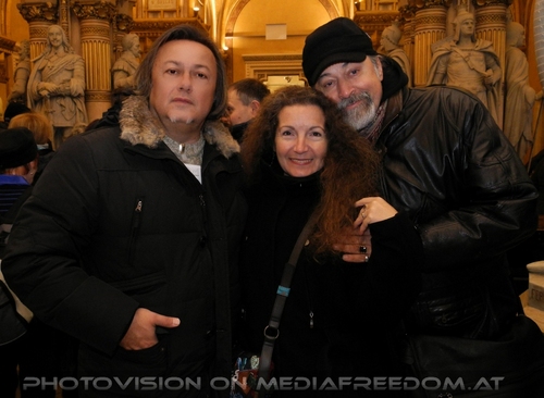 Ritterlich: Charly Swoboda,Gabriele L.,Wolfgang R.