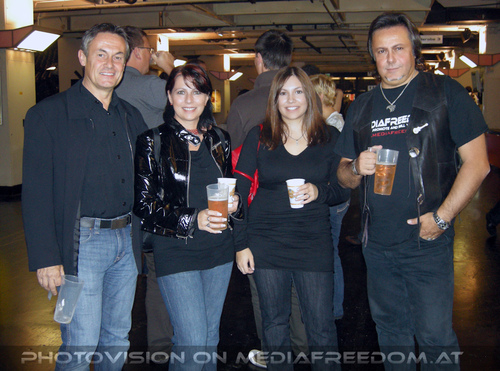 Rock the Cosmos 01: Gerhard E.,Brigitte Egretzberger,Katrin E.,Charly Swoboda