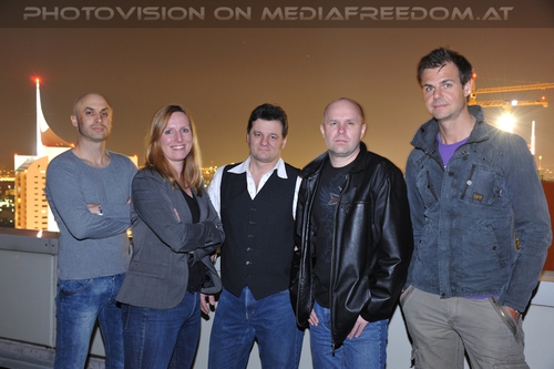 Vienna International Centre Roof Pix 06: Jochen,Doris  ,Bernd Bimashofer,Mike H,J�rgen Jester