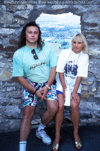 Auf Burgruine Finkenstein 2: Charly Swoboda,Gabriele P.