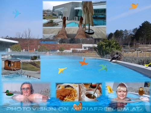 Entspannt: Gabriele P., Charly Swoboda