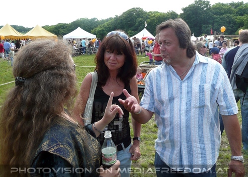 Beim Tivoli 30: Gabriele L.,Eva D.,Charly Swoboda