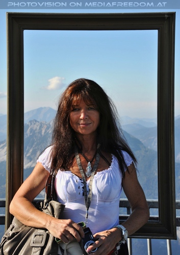 Auf dem Skywalk im Bilde: Eva D.