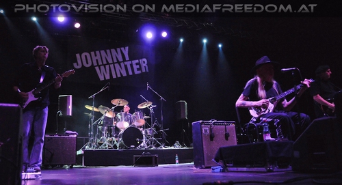 Blues is a five gold letter word: Johnny Winter