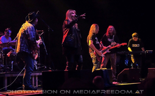 Rock and Roll Circus - Tour Pix 060: Mario Brodtrager,Bertl Bartsch,Petra Probst,Thomas Gehrke (Tom),Martin Sobotnik