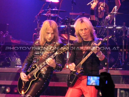 Nostradamus Tour Pix 009: Richi Faulkner,Glenn Tipton,Scott Travis