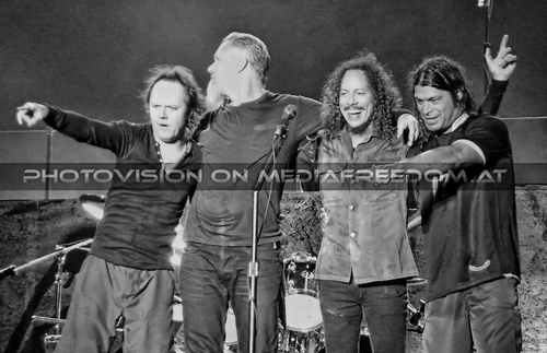 St. Anger 38: Lars Ulrich,James Hetfield,Kirk Hammet,Robert Trujillo