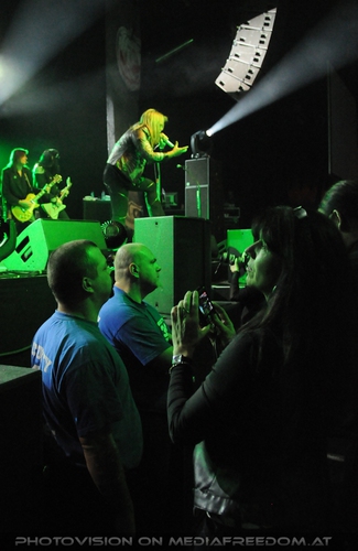 Stagelight: Michael Weikath,Sascha Gerstner,Andi Deris,Eva D.