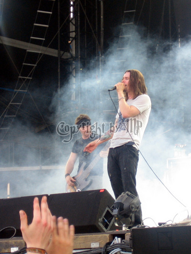 Myles Kennedy on Nova Rock Stage: Myles Kennedy, Brian Marshall