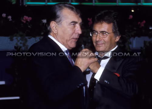 Fotografia 23: Helmut Zilk,Al Bano