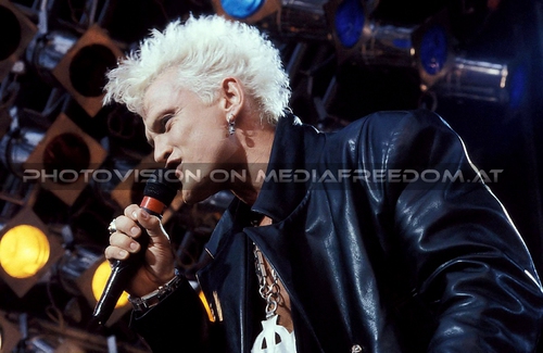 White wedding: Billy Idol