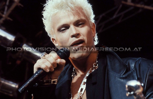 Eyes without a face: Billy Idol