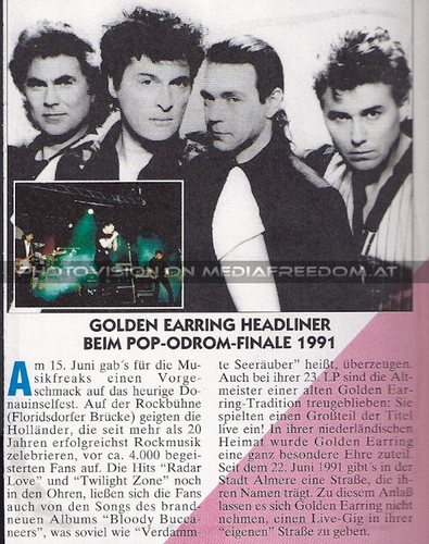 Bloody Buccaneer Tour - Pix 61: Rinus Gerritsen,Cesar Cuiderwijk,Barry Hay,George Kooymans