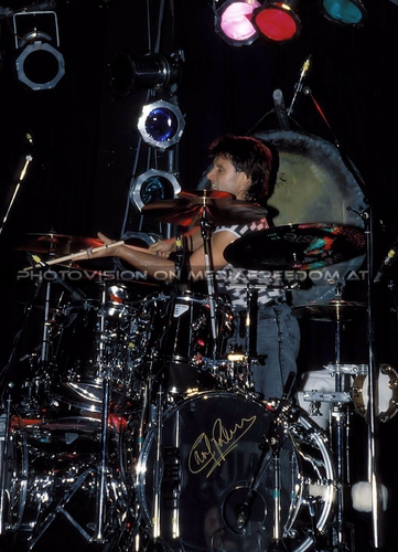 Then and now - Tour Pix 37: Carl Palmer