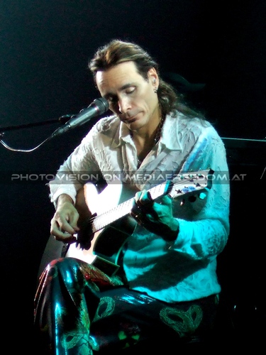 Lucky charms: Steve Vai