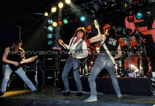 High stakes tour 08: Laurence Archer,Phil Mogg,Pete Way