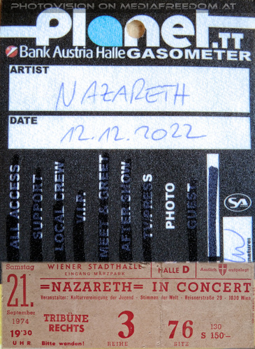 The farewell to "Love Hurts" Razamanaz 01: Nazareth