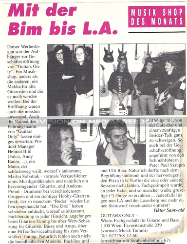 Guitars Only - Pix 27: Peter Paul Skrepek, Helmut Bibl, Martin Sobotnik, Andreas Preinl, Ulli B�er