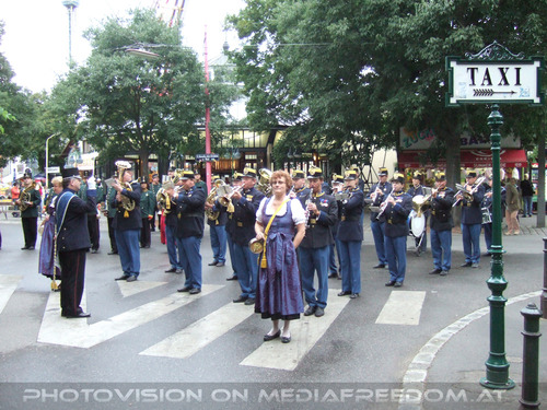 Marschmusik im Prater