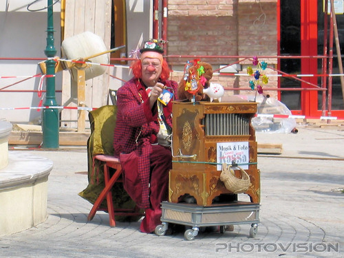 Der Drehorgel Clown