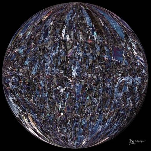 Kugel aus Altpapier: Altpapier