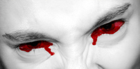 bloody eyes