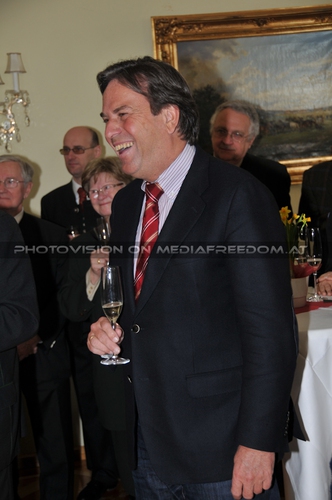 Freude am Erfolg: Franz Voves