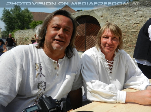 Mit dem Organisator: Charly Swoboda,Thomas Hirmann