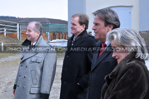 Die Fohlenpr�sentation 12: Johann Seitinger,Franz Voves,Elisabeth G�rtler