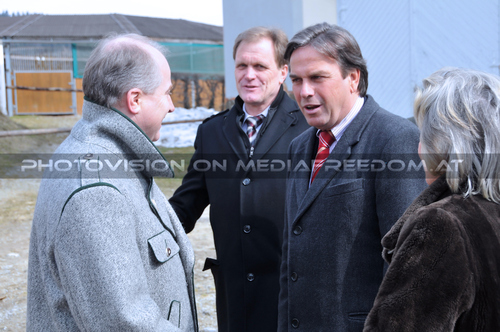 Die Fohlenpr�sentation 14: Johann Seitinger,Franz Voves,Elisabeth G�rtler