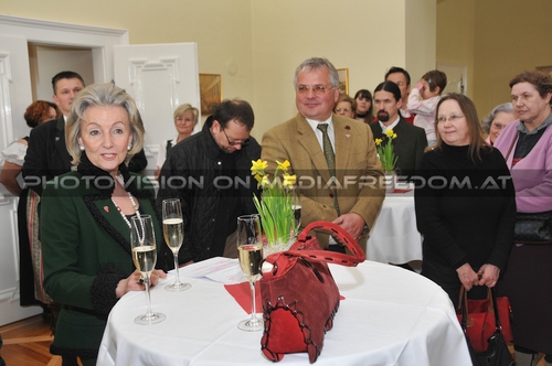 Begr��ungs Rede: Elisabeth G�rtler,Max Dobretsberger