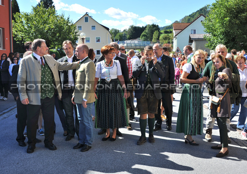 3. Station - nach K�flach 14: Gerald Klug,Elisabeth G�rtler,Max Dobretsberger