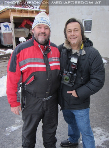 Akim, C�sar und Baghira im Schnee - Pix 34: Herbert Eder,Charly Swoboda